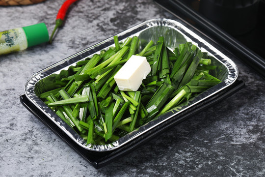 黃油韭菜
