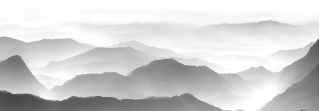 水墨山水畫