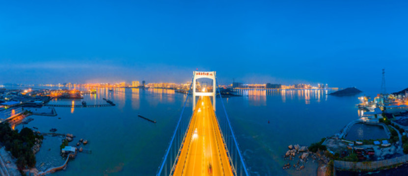 汕頭海灣大橋夜景