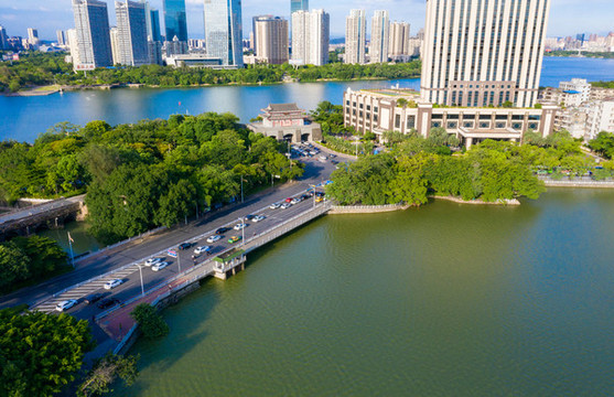 惠州朝京門與惠州大橋