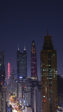 深圳地標(biāo)夜景