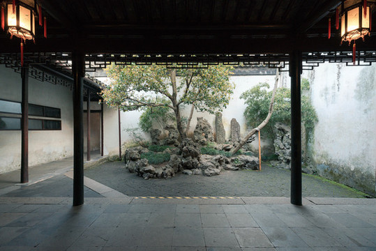 蘇州留園園林景觀建筑