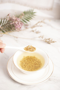 黃苦蕎茶