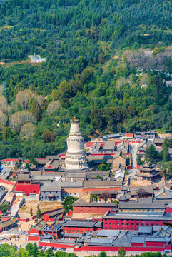 中國山西忻州五臺山風光