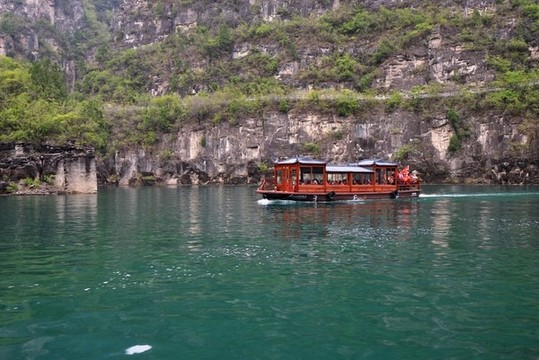 河南焦作峰林峽風光