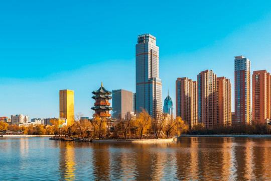 太原迎澤公園風(fēng)光