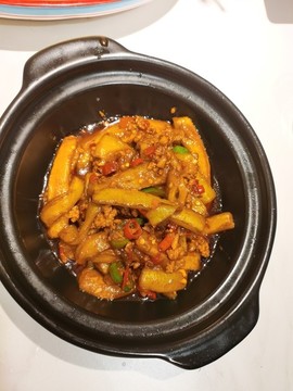 肉沫茄子煲