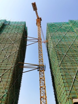 高層建筑施工塔吊