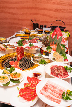 日式烤肉海報