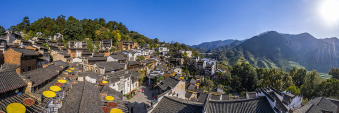 皇嶺曬秋全景大圖