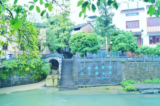 桂林大圩竹筏碼頭