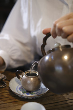 茶藝師泡茶