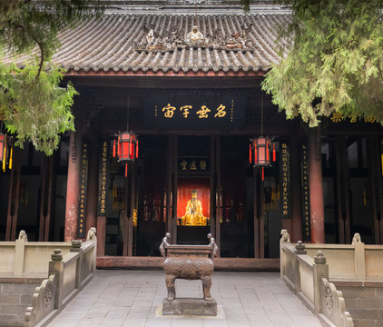 成都武侯祠諸葛亮殿