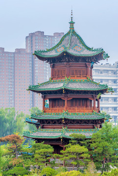 中國山西太原迎澤公園