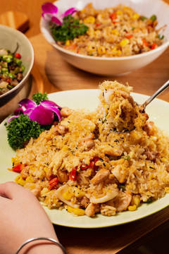 泰式蝦仁炒飯