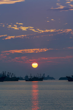 海景黃昏高清