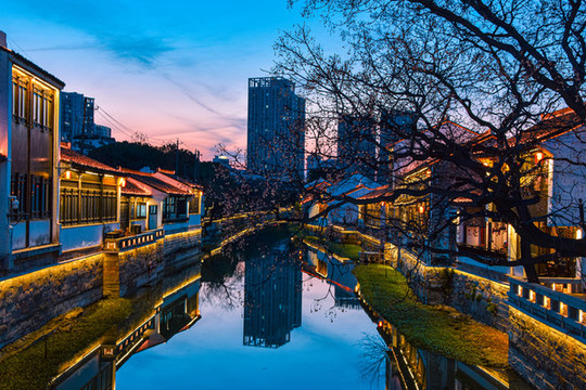 都市風(fēng)光清晨
