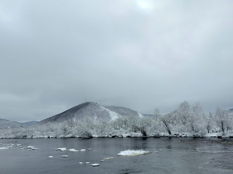 春天的雪掛