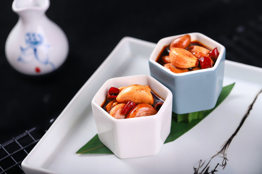 風味泡蒜籽