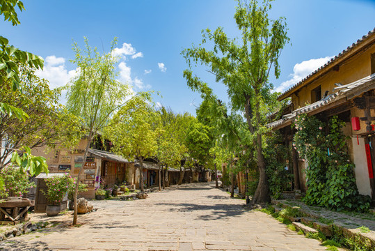云南大理劍川縣沙溪古鎮(zhèn)
