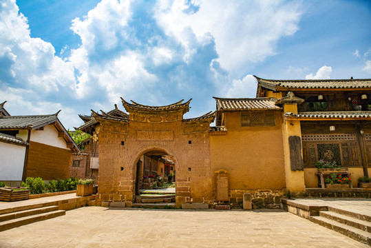 云南大理劍川縣沙溪古鎮(zhèn)