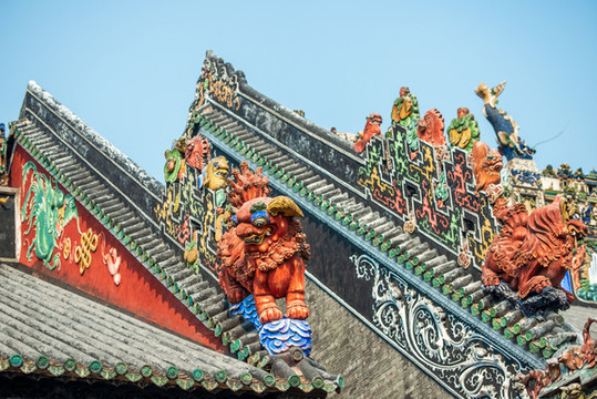 陳家祠屋檐