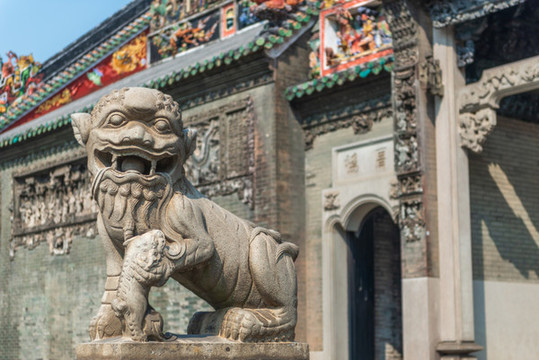 陳家祠石獅