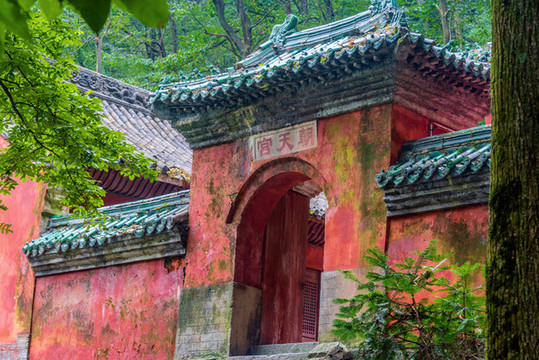 中國湖北十堰武當山朝天宮