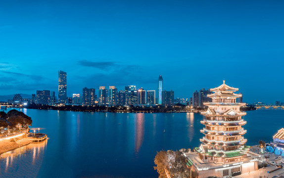 惠州合江樓夜景