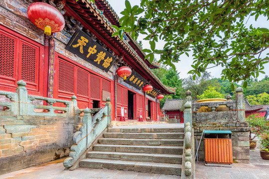 中國湖北十堰武當(dāng)山紫霄宮