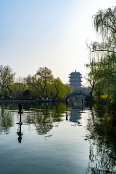 山東濟(jì)南大明湖風(fēng)景區(qū)