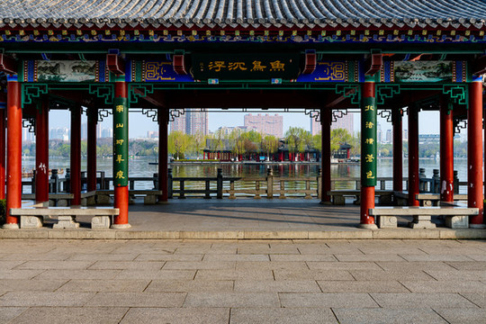 山東濟(jì)南大明湖風(fēng)景區(qū)
