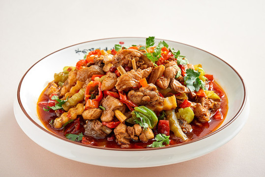 香辣土豆雞