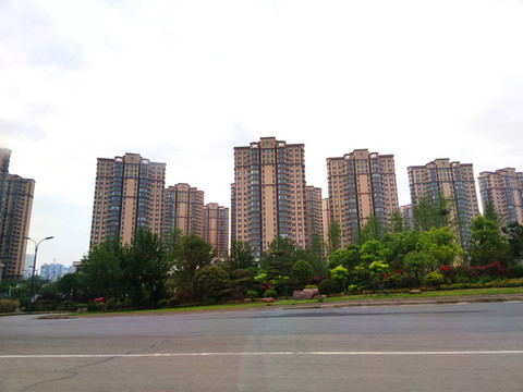 錯落有致的住宅樓