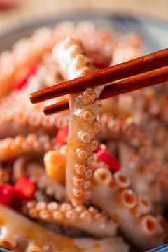 香辣章魚足