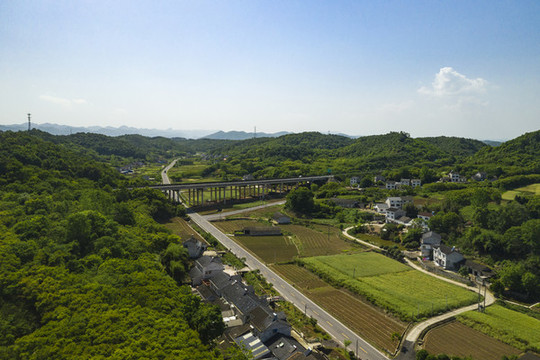 鄉(xiāng)村公路航拍