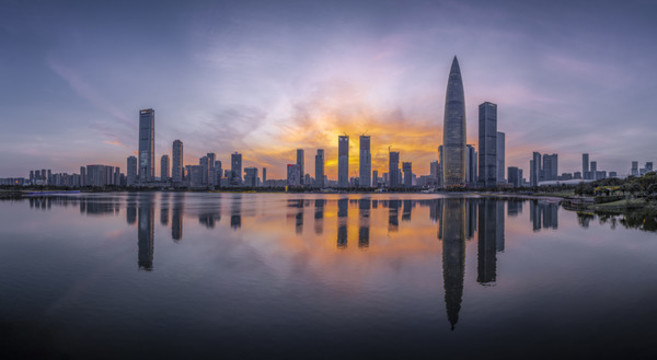深圳灣全景