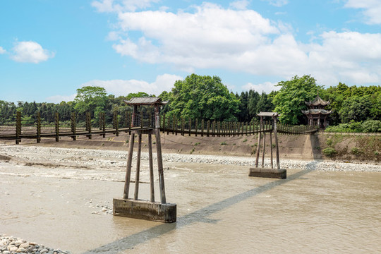都江堰索橋