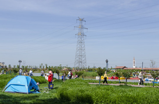 公園戶外野營(yíng)