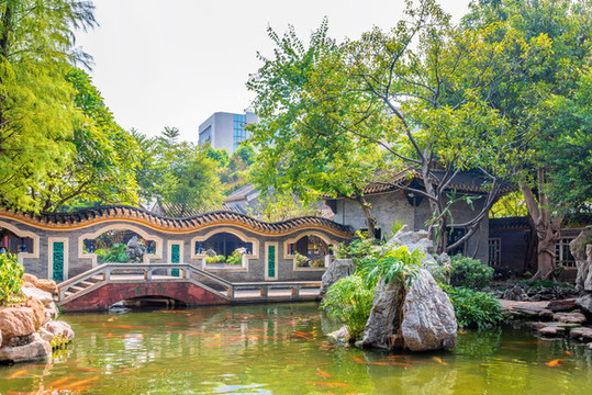中國(guó)廣東佛山順德清暉園