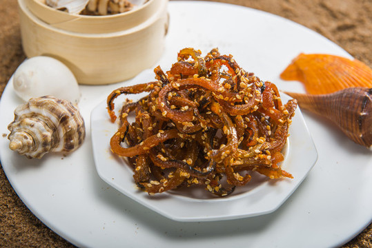 香辣鰻魚絲