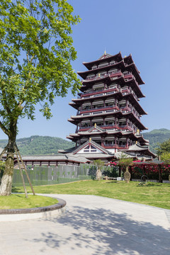 宜賓城市景觀東樓
