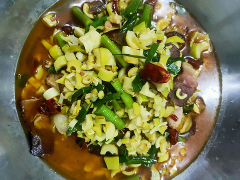 春筍炒臘肉