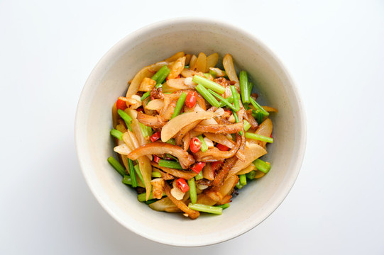 芹菜炒羊肚絲