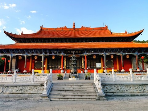 佛系禪院寺廟寺院大殿