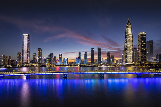 深圳灣全景