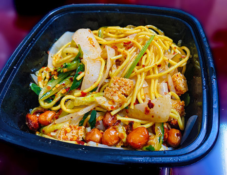 涼皮涼面美食小吃