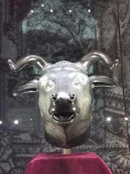 圓明園牛首銅像
