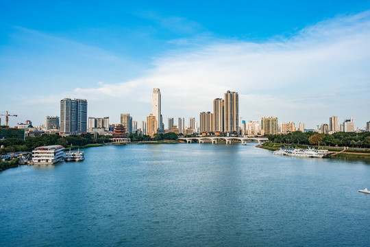 南寧邕江民生廣場碼頭