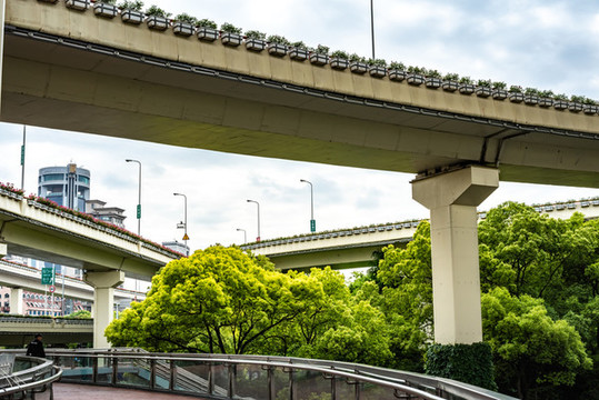 上海延安路立交橋